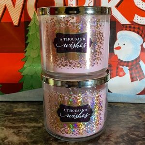 Bath & Body Works 3-Wick candles A thousand Wishes